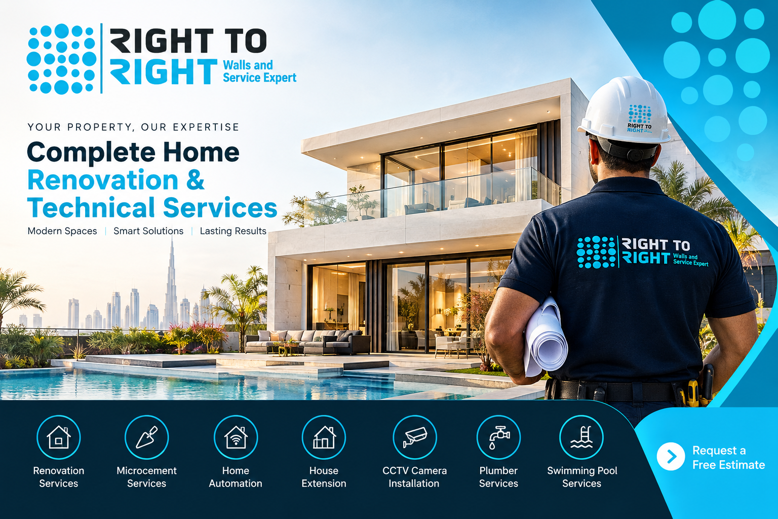 Home Renovation & Technical Services in Dubai | Right to Right